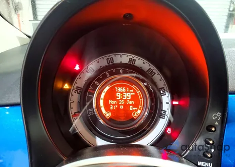 2016 Fiat 500 Pop z USA, uszkodzony, nr VIN 3C3CFFAR1GT201791